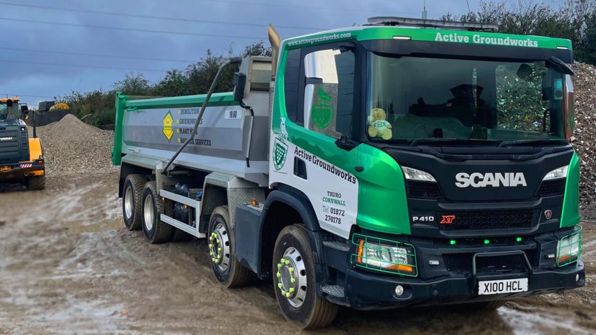 Aggregates Haulage In Cornwall Active Groundworks